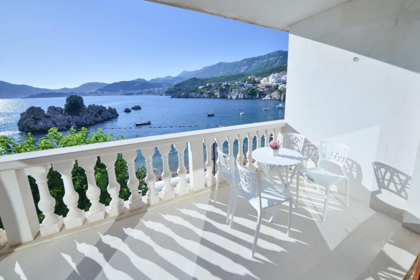 Przno Luxury Apartments Sveti Stefan Exteriér fotografie