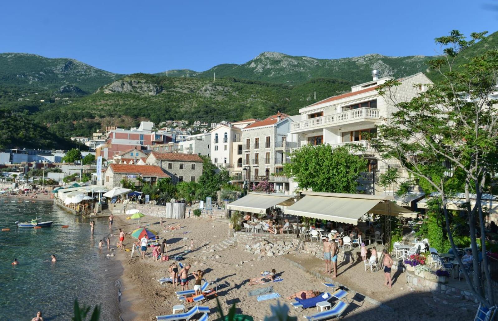 Przno Luxury Apartments Sveti Stefan Exteriér fotografie