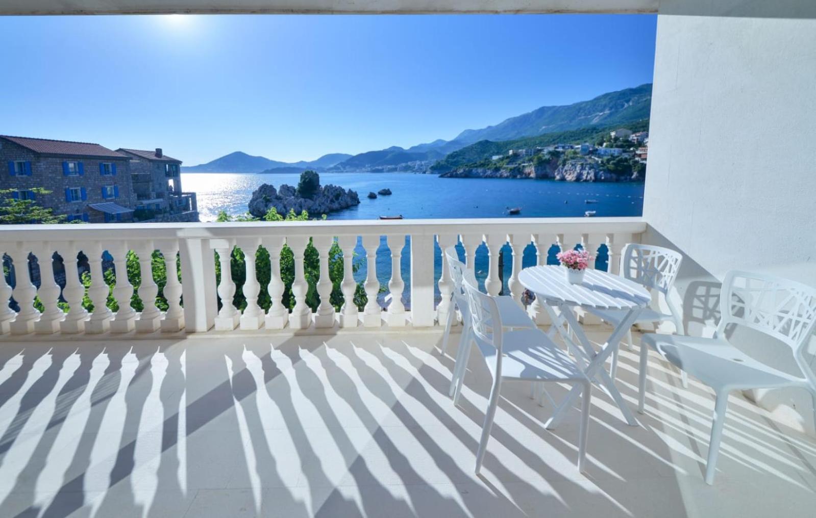 Przno Luxury Apartments Sveti Stefan Exteriér fotografie