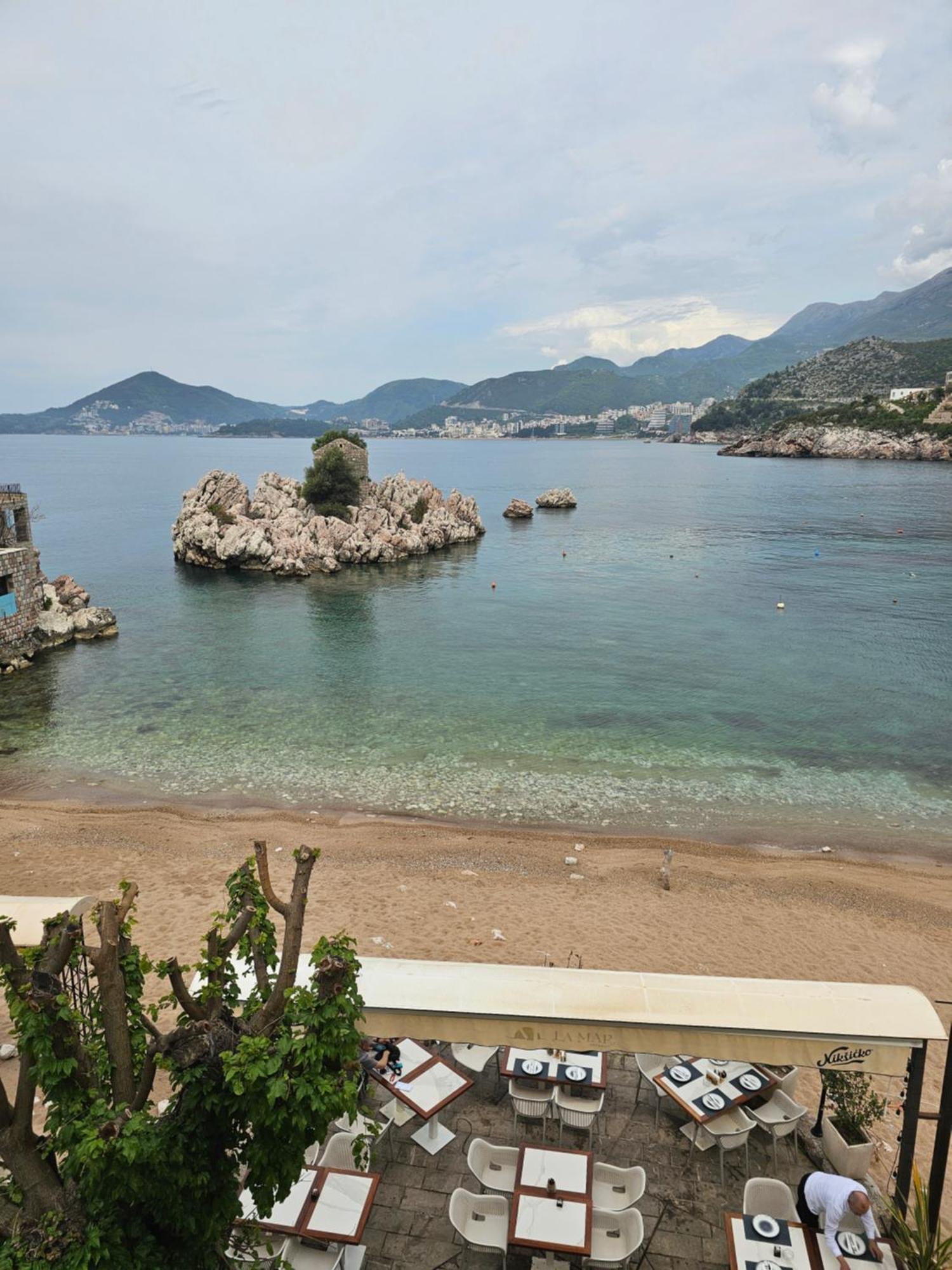 Przno Luxury Apartments Sveti Stefan Exteriér fotografie